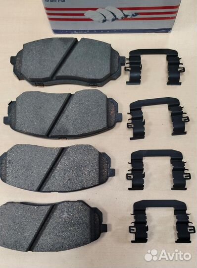 Колодки тормозные передние Santa Fe