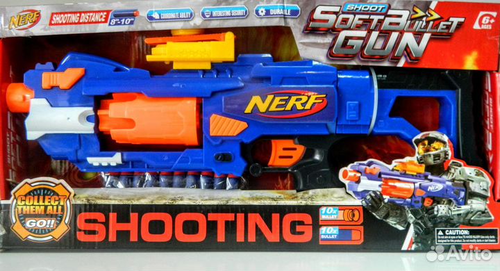 Бластер Нерф Nerf Barricade rv10