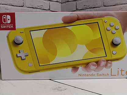Nintendo Switch Lite (Желтый ) + 256Gb Прошитая
