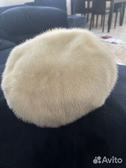 Берет норковый мягкий