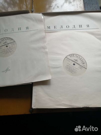 Комплект из 3 грампластинок опера риголетто