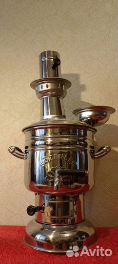 Самовар на дровах новый