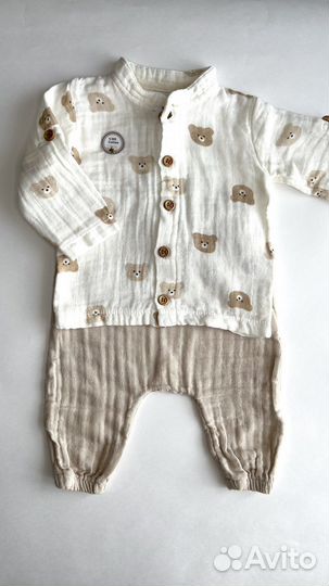 Муслиновый костюм детский