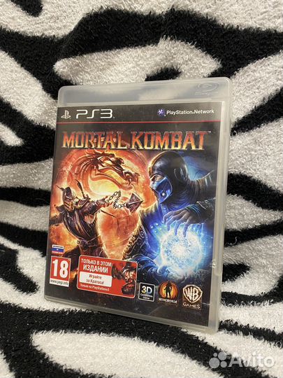 Dvd диск mk ps3