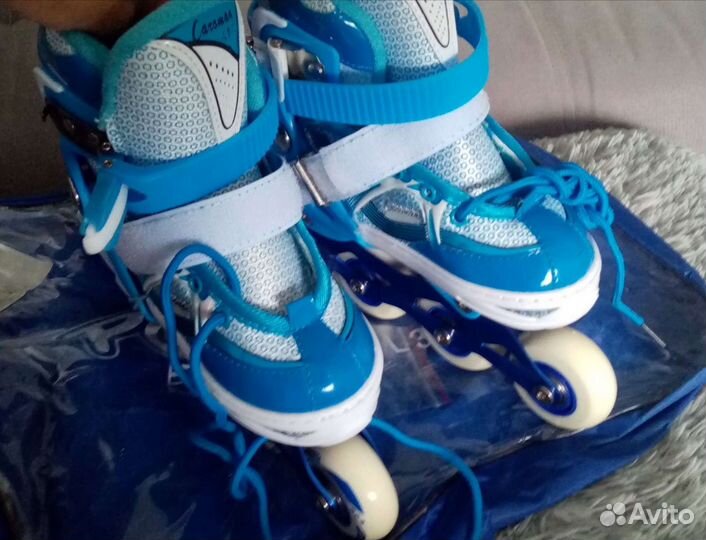 Роликовые коньки детские раздвижные