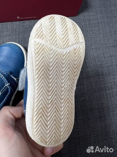 Ботинки кожа нат для мальчика