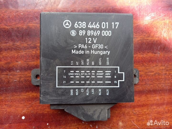 Блок управления Mercedes