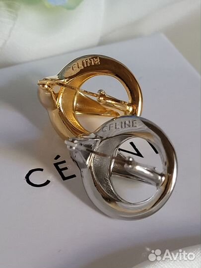 Стильные серьги Celine Новинка