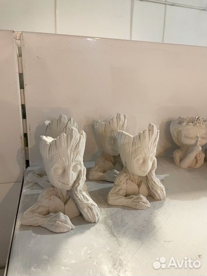 Груты из гипса