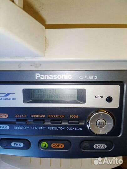 Принтер лазерный мфу Panasonic kx-flb813