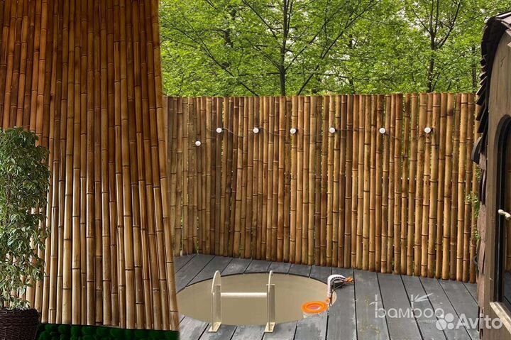 Панели из натурального Бамбука