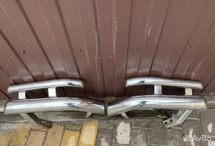 Защита-обвес хром