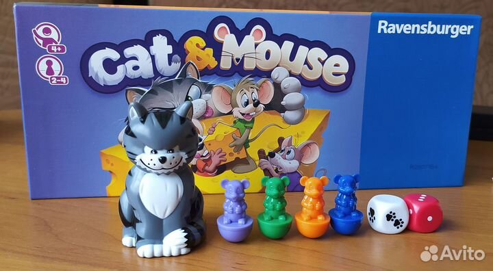 Настольная игра Ravensburger Cat&Mouse/ Кот и мыши