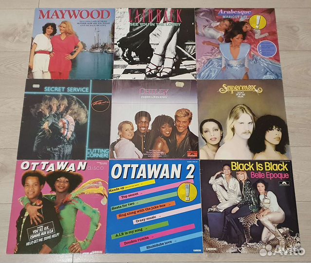 Chilly,Supermax,Ottawan,Arabesque,LaidBack,Maywood