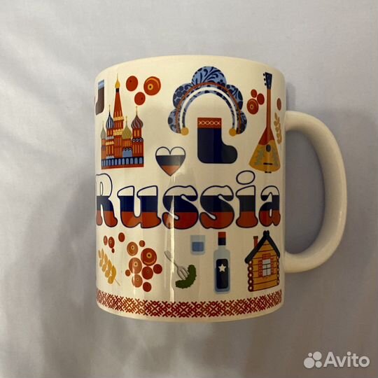 Кружка чашка Россия русские мотивы