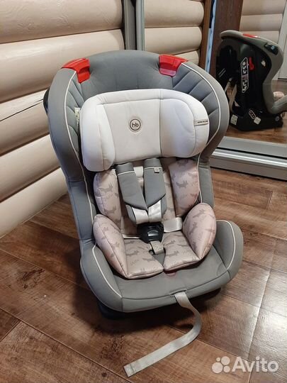 Автокресло с рождения до 7лет. Happy baby