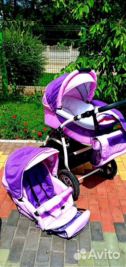 Коляска 3 в 1 indigo