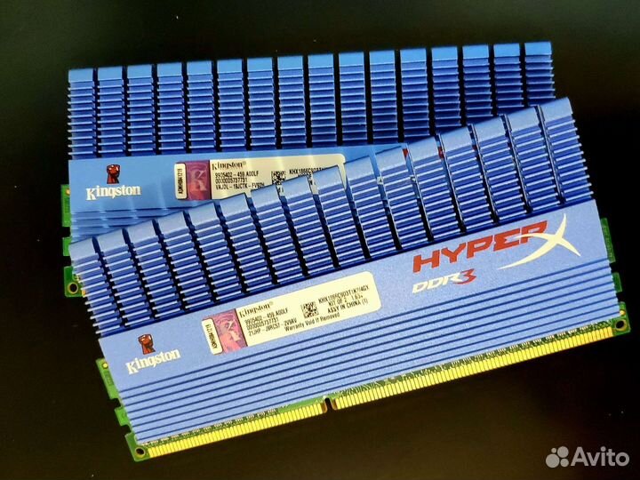 Оперативная память DDR3 4Gb HyperX