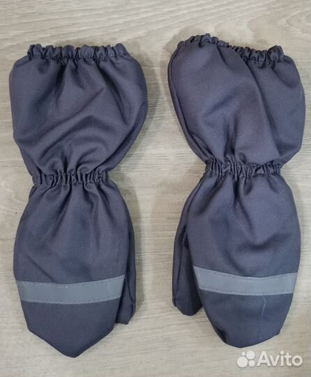 Варежки краги детские демисезонные