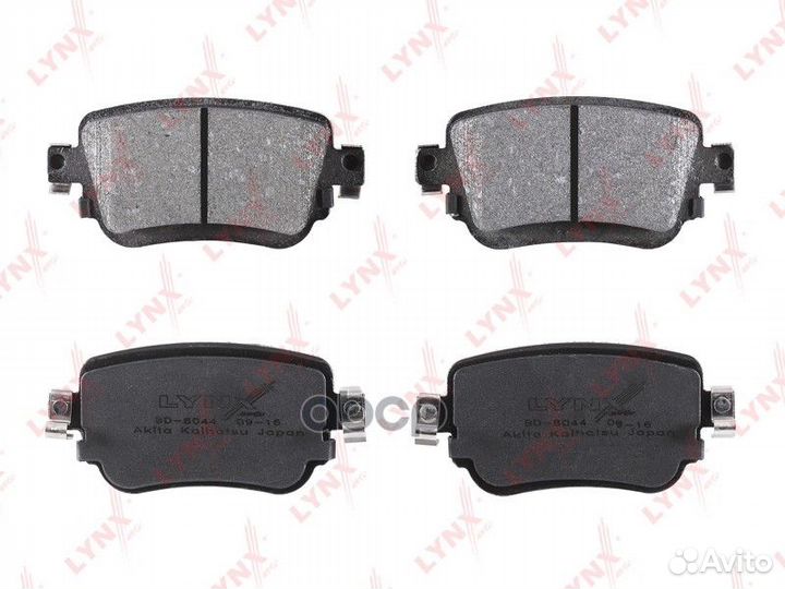Колодки тормозные дисковые зад BD8044 lynxauto