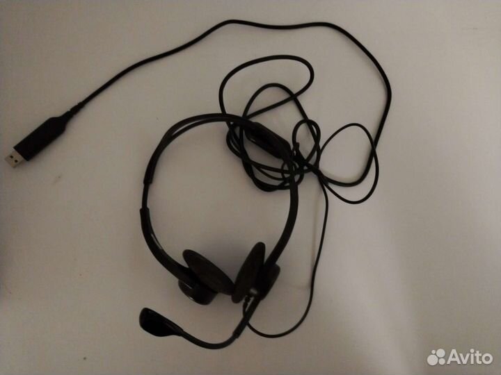 Наушники с микрофоном Logitech для пк