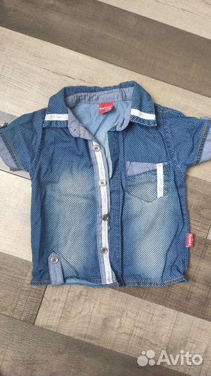 Джинсовая рубашка