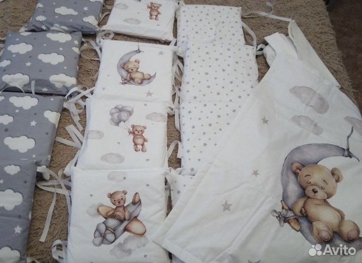 Бортики в кроватку