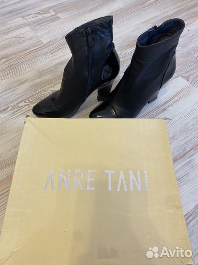 Ботильоны женские кожаные 39