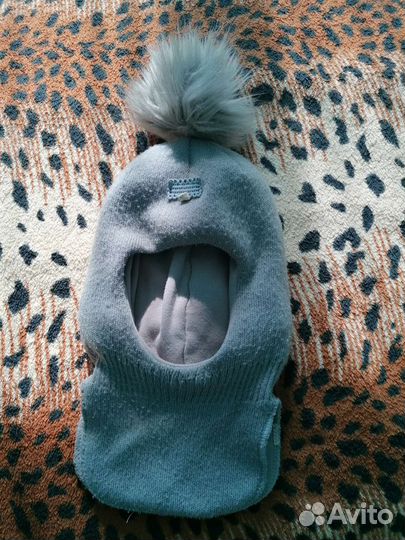 Шапка шлем для мальчика