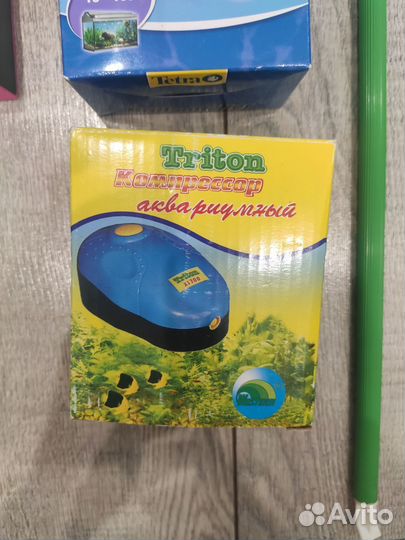 Уход за аквариумом/фильтр/лампа светодиодная