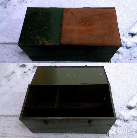 Ящик военный металлический
