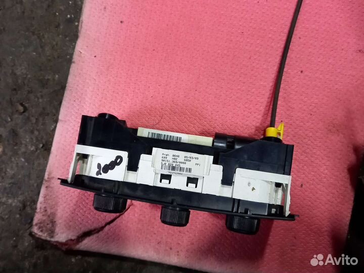 Блок управления климатом skoda fabia 2