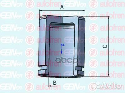 Поршень суппорта зад KIA soul 09/sportage 04-1