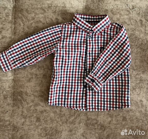 Рубашка 68 размер на мальчика