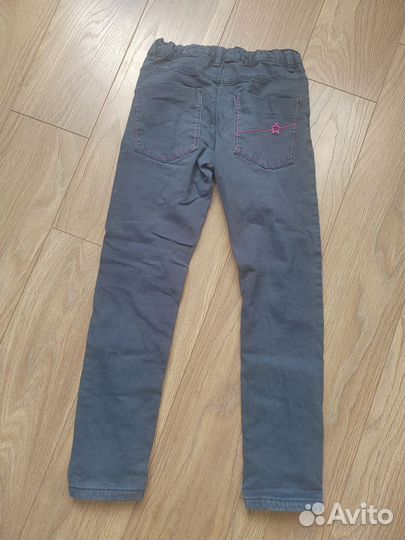 Джинсы утепленные для девочки