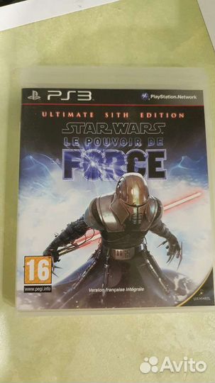 Игра для PS3 Star Wars Force Unleashed