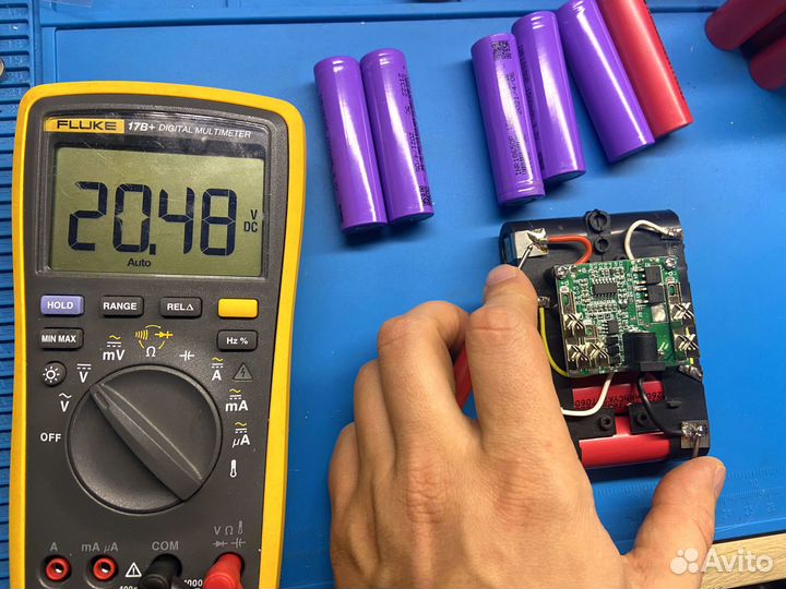 Ремонт аккумуляторов для шуруповертов, пылесосов