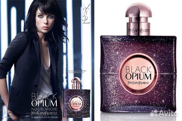 Black Opium Nuit Blanche,Yves Saint Laurent 90 мл