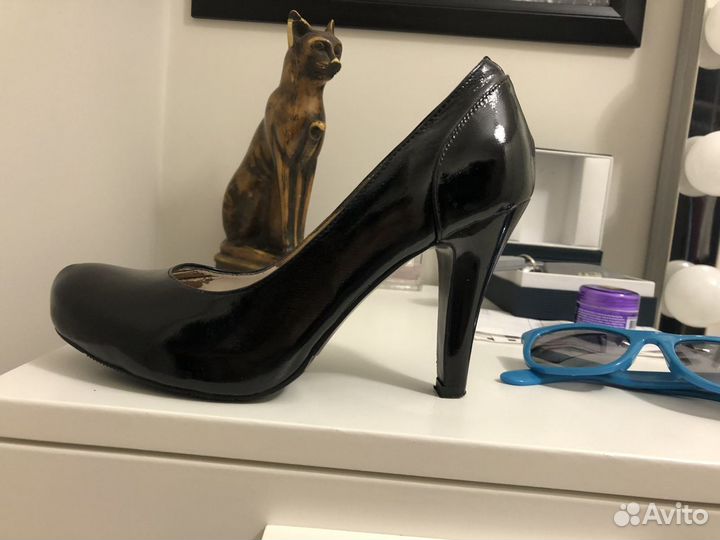 Стильные туфли черные