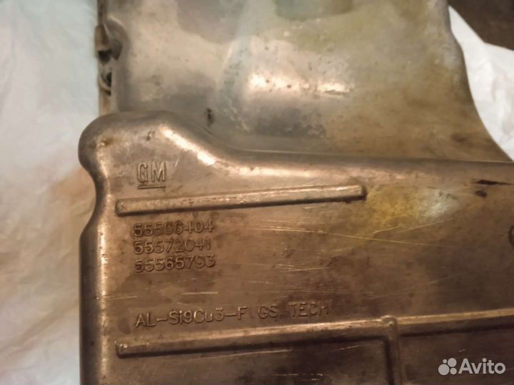 Поддон двигателя chevrolet aveo