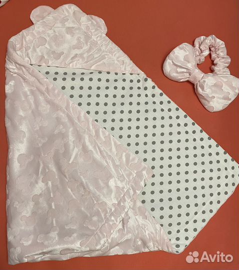 Конверт-одеяло на выписку для девочки