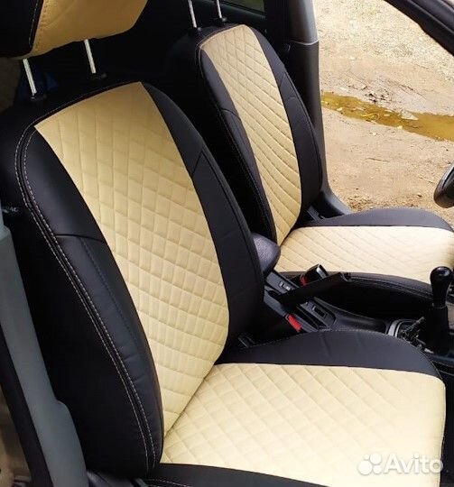 Чехлы автомобильные Hyundai Solaris 1