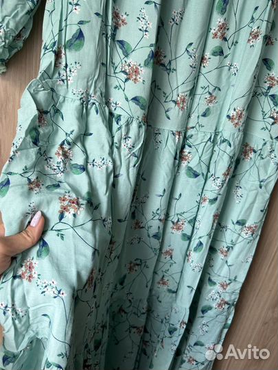 Платье в пол, длинное, 42-44-46 размер