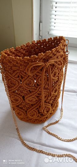 Сумка женская макраме