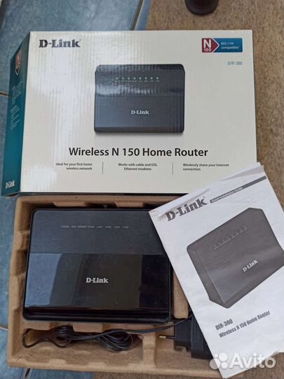 Маршрутизатор, WiFi роутер D-Link DIR-300