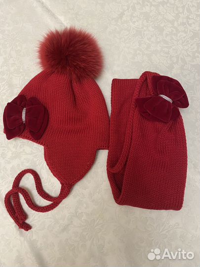 Joli Bebe Шапка и снуд для девочки