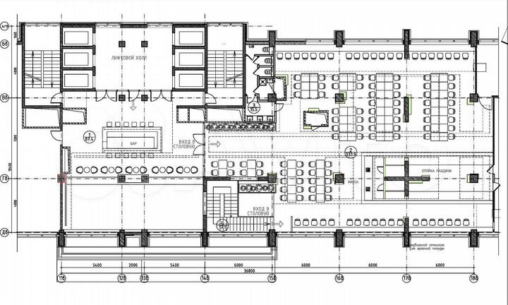 Помещение свободного назначения 681,3 м²