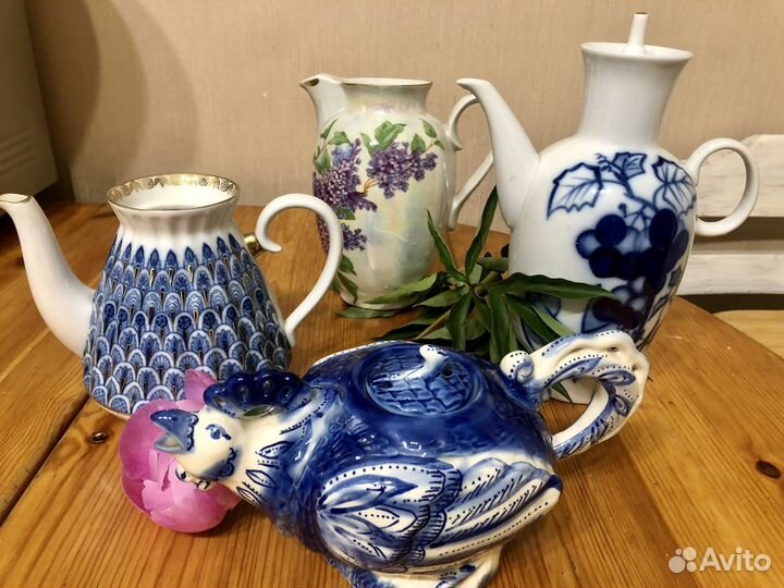 Заварочные чайники коллекция