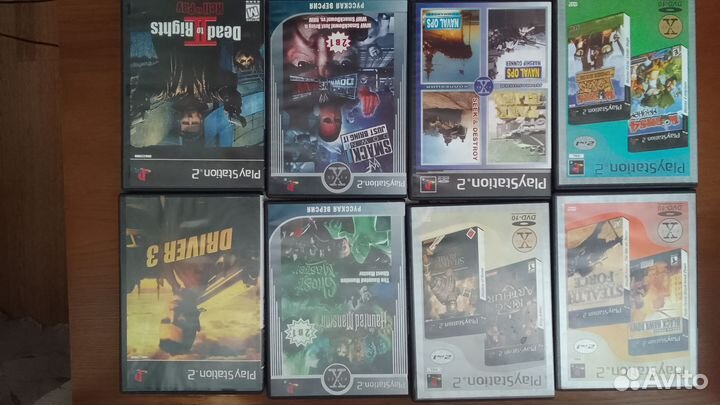 Игровые диски на ps2