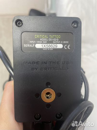 Блок питания для тату машинки Critical